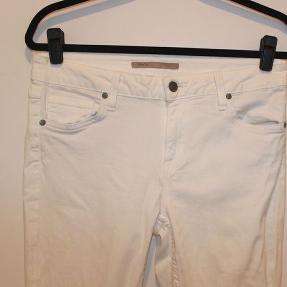 Vince White Skinny Jeans Women Size 30 - Picture 2 of 14